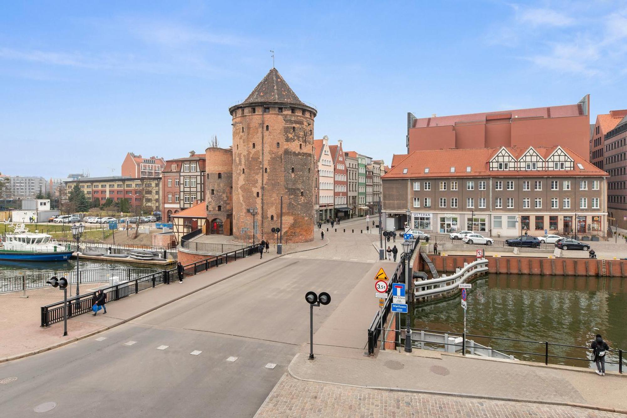 Waterlane Riverside - Spa, Pool, Gym & Parking By Downtown Apartments Gdańsk Exterior foto