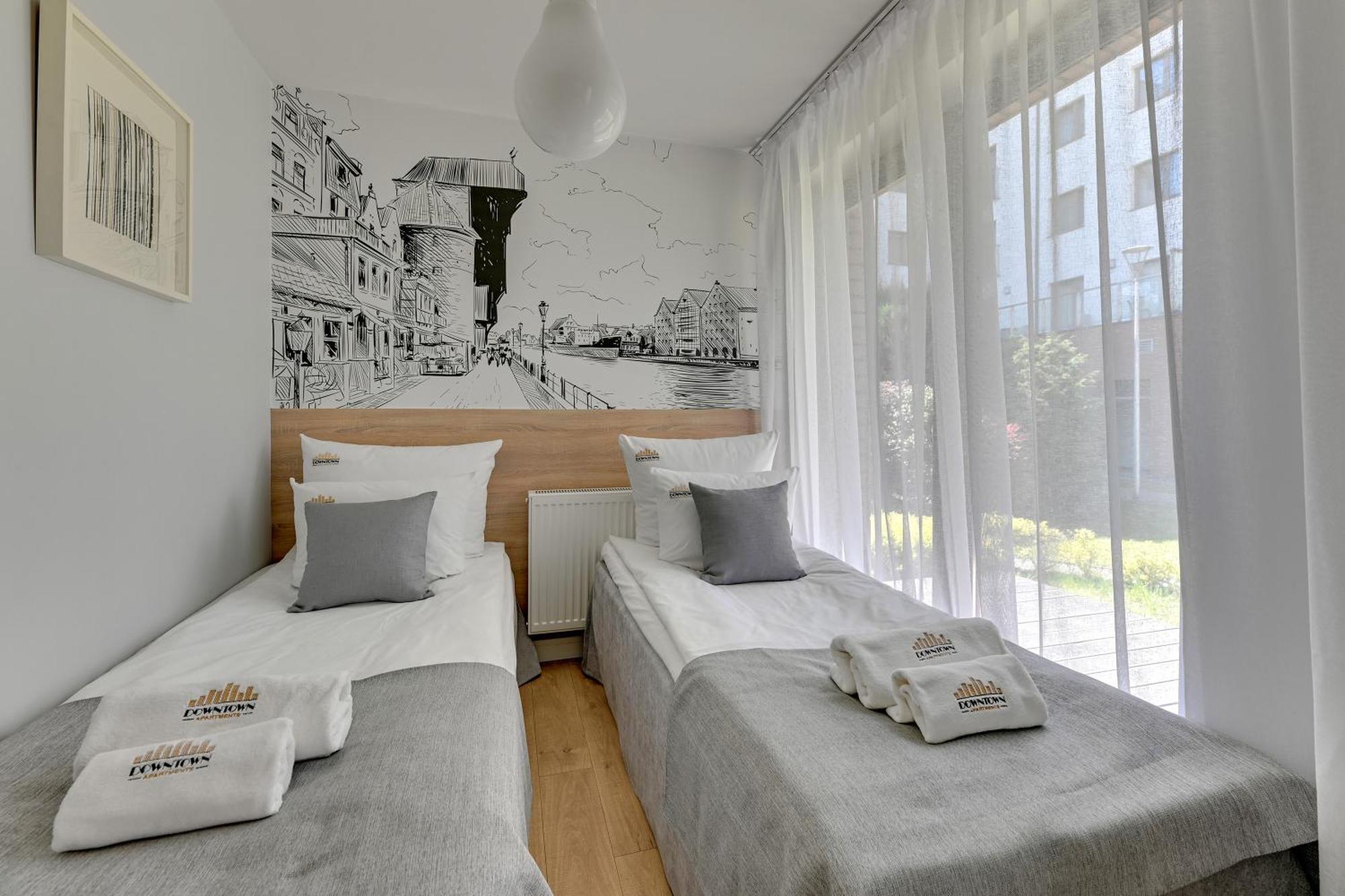 Waterlane Riverside - Spa, Pool, Gym & Parking By Downtown Apartments Gdańsk Cameră foto
